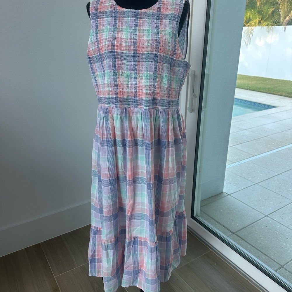 Sweet pastel cotton candy party ready sundress